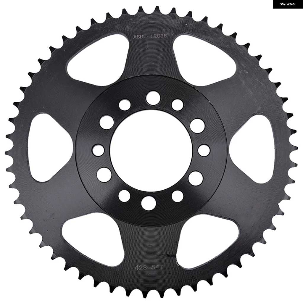 並行輸入品428 45T 54T オートバイ バイク リア スプロケット スターリングホイール ヤマハ DT 125 DT125 DT175 74-76 AG200 TW200 1989 91-17 TW225 02_2