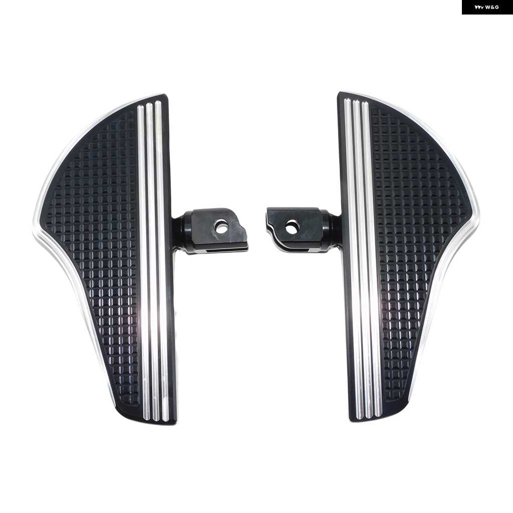 並行輸入品2X オートバイ バイク フロントフロアボード ディファイアンス フットペグ ハーレー ソフテイル ストリート ファットボブ FXBB ローライダー | ブランド登録なし | 01