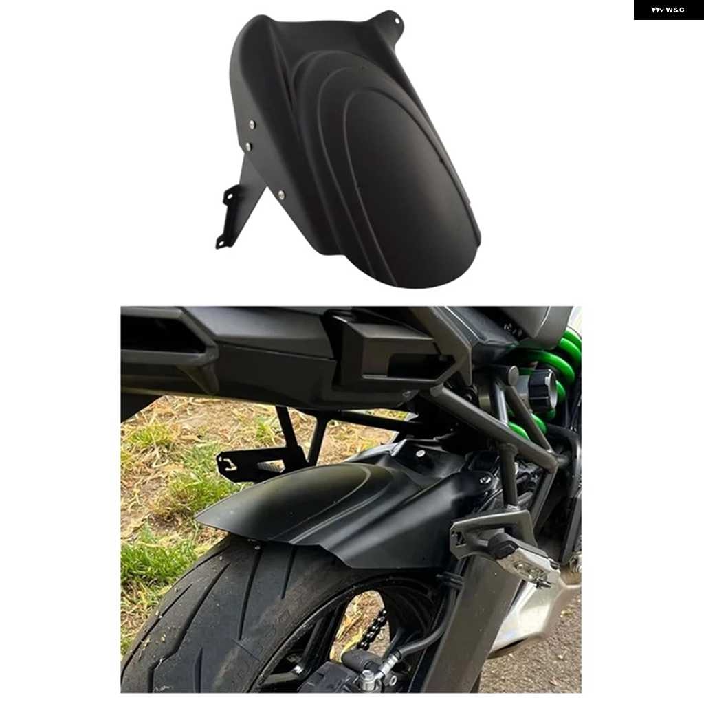 並行輸入品オートバイ バイクリアフェンダー マッドガード スプラッシュガード カワサキ VERSYS 650 KLE650 2007-2024 アクセサリーの画像