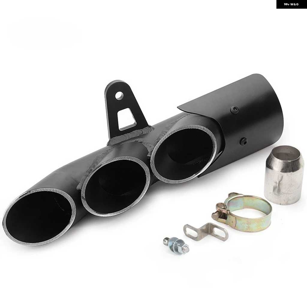 並行輸入品51MM オートバイ バイク マフラー23 アウトレット パイプ レーシングエスケープモト サイレンサー R3 R6 Z1000 S1000RR Z800 Z900 | ブランド登録なし | 02