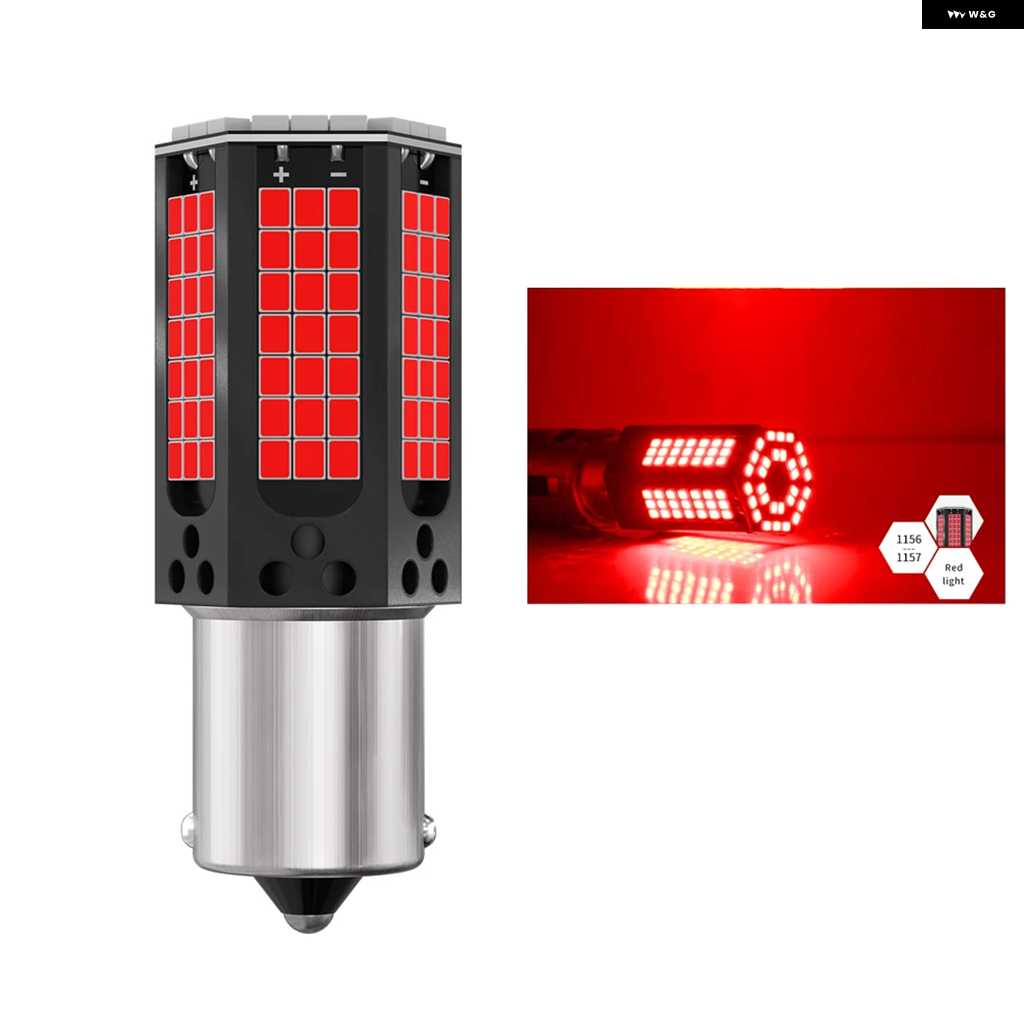 並行輸入品2個 P21W 1156 BA15S LED電球 BAU15S PY21W 1157 BAY15D P21/5W T20 7443 T25 3157 CANバス 車用ウィンカーランプ ホワイト | ブランド登録なし | 03