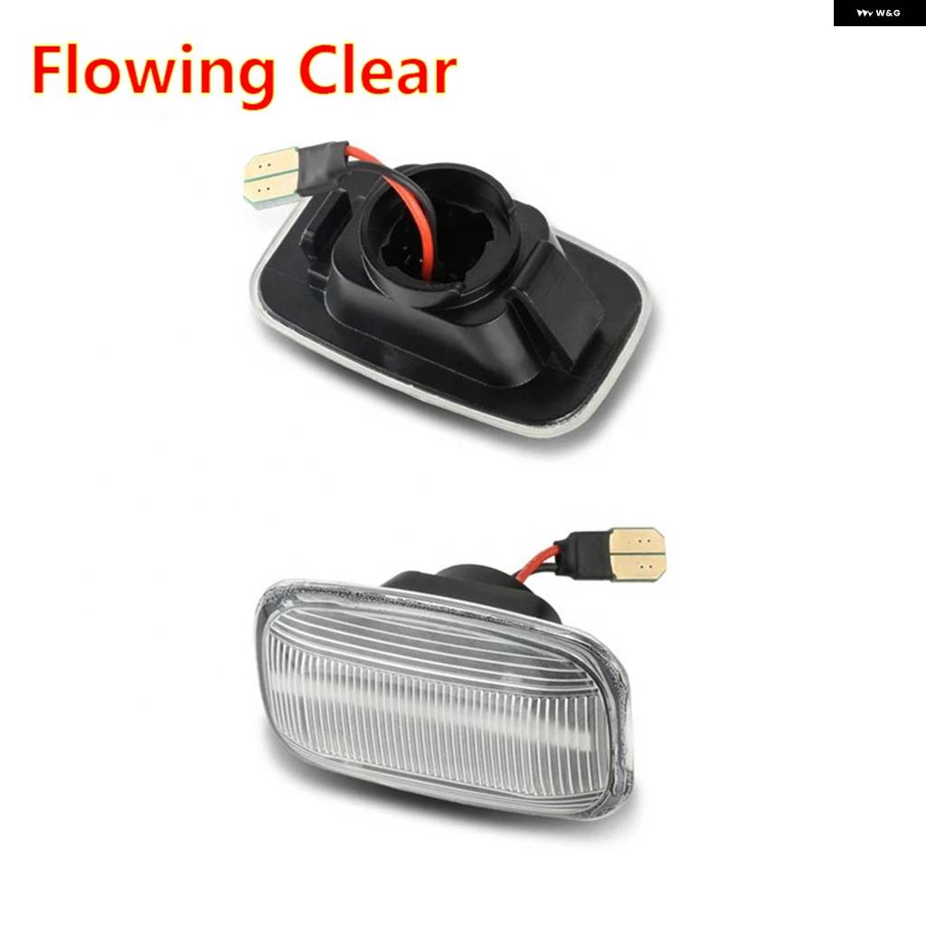 並行輸入品トヨタ ランドクルーザー 70 80 100シリーズ 12V 流れる ウィンカーライト サイドリピーター ダイナミック LED サイドマーカー | ブランド登録なし | 03