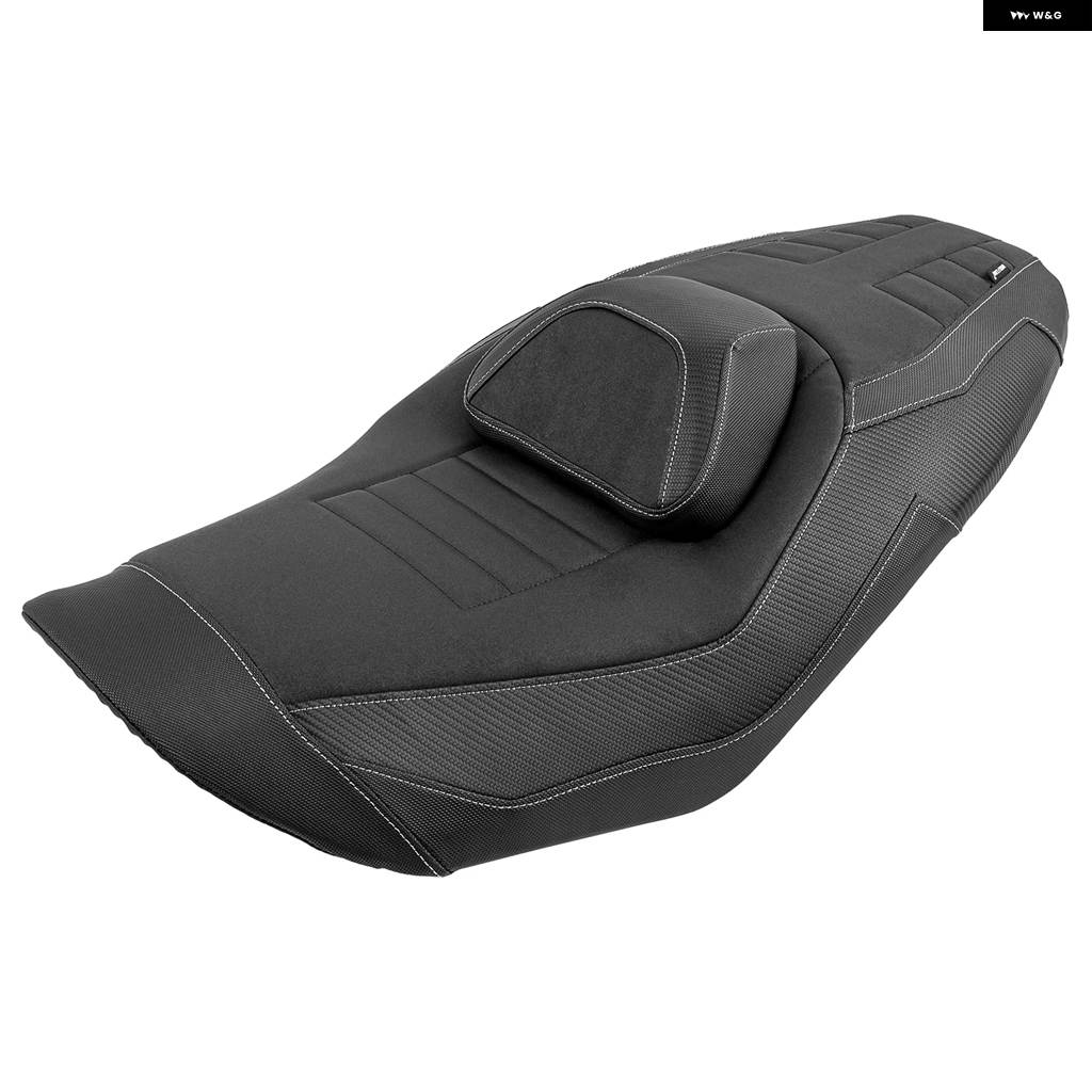 並行輸入品ヤマハ T-MAX 560 22-24 フロントシート クッション オートバイ ドライバーライダー パッド ブラック ヒーター付き ウォームカバーの画像