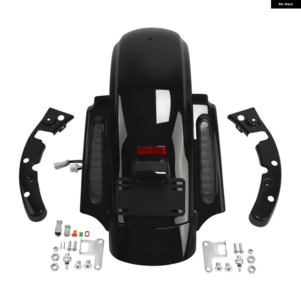 並行輸入品バイク リアフェンダー LED システム ハーレー CVO ツーリング エレクトラ グライド ロード グライド 2009-2013_2
