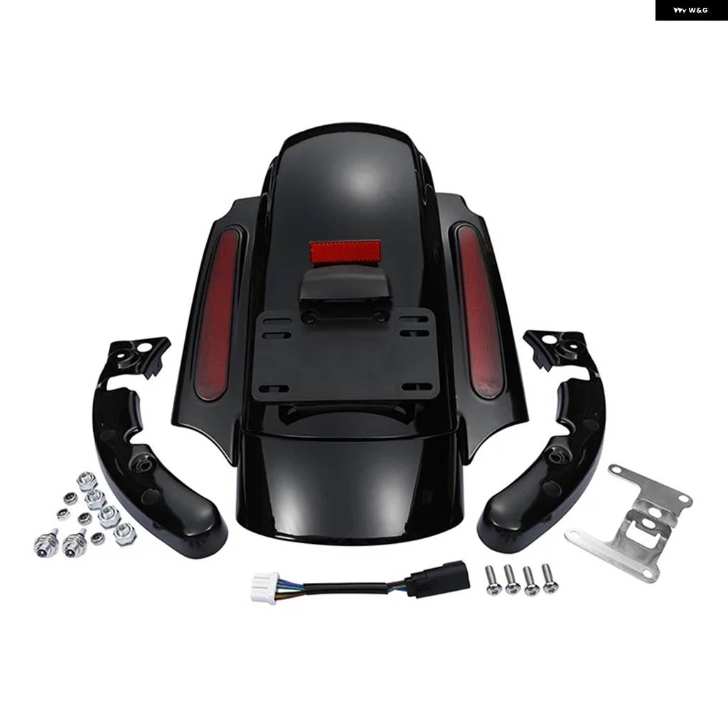 並行輸入品バイク リアフェンダー LED システム ハーレー CVO ツーリング エレクトラ グライド ロード グライド 2009-2013_3