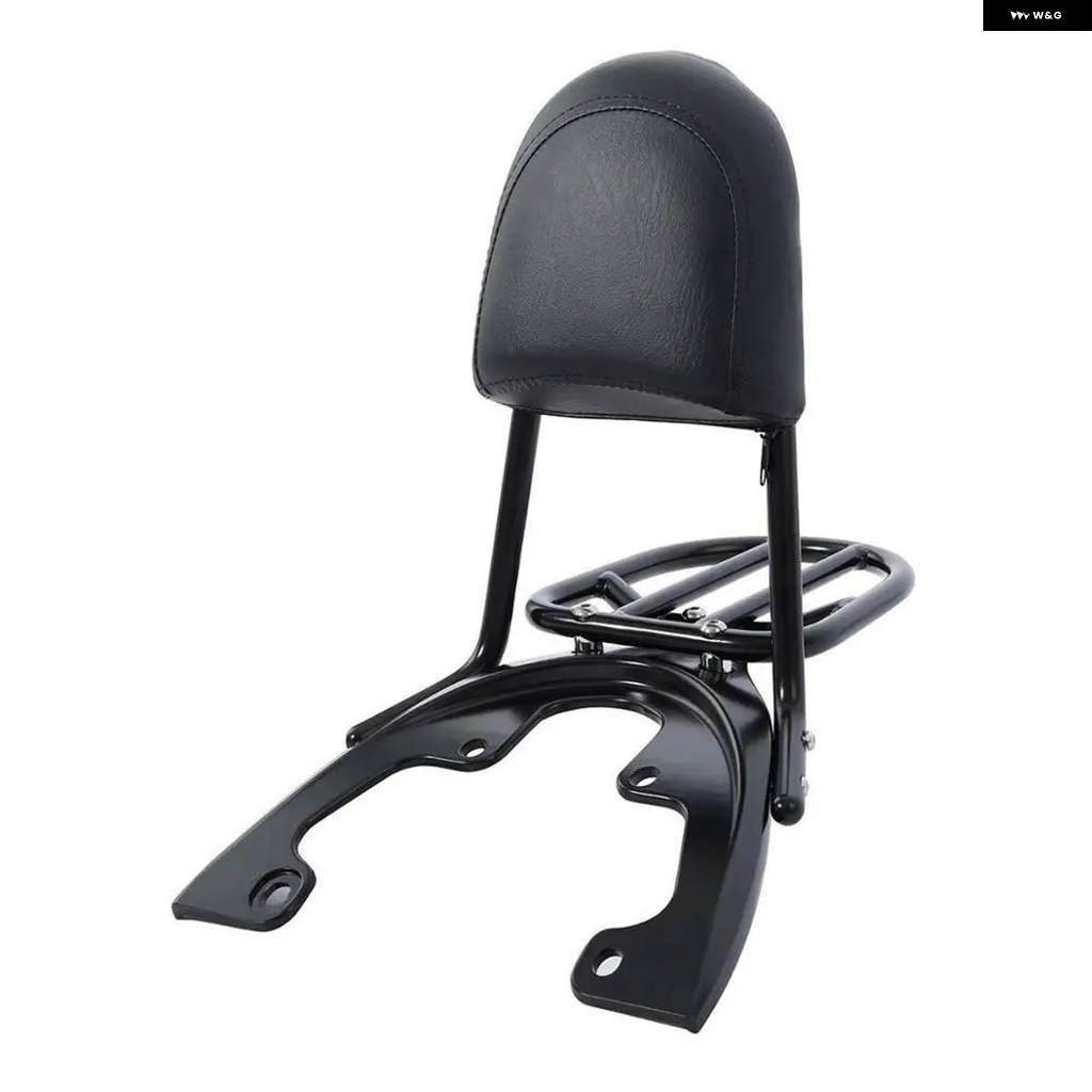 並行輸入品バイク シーシーバー バックレスト ラゲッジラック ベースプレート ハーレー VRSCAW V-ROD VRSCDX 2007-2011_1