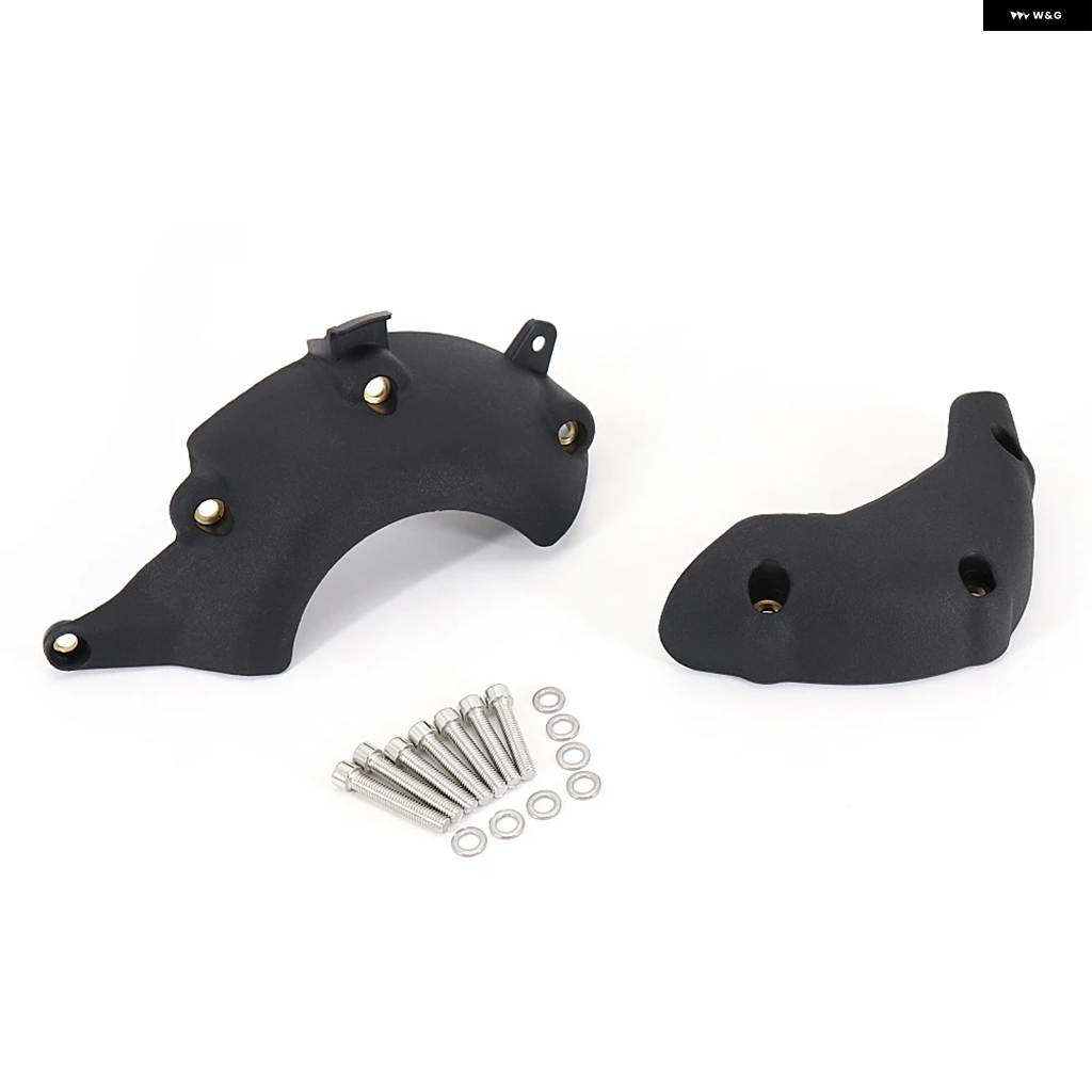 並行輸入品ボンネビル T100 ブラック T120 スラクストン 1200 / RS ストリートツイン/スクランブラー用 オートバイ エンジン プロテクター スライダーの画像