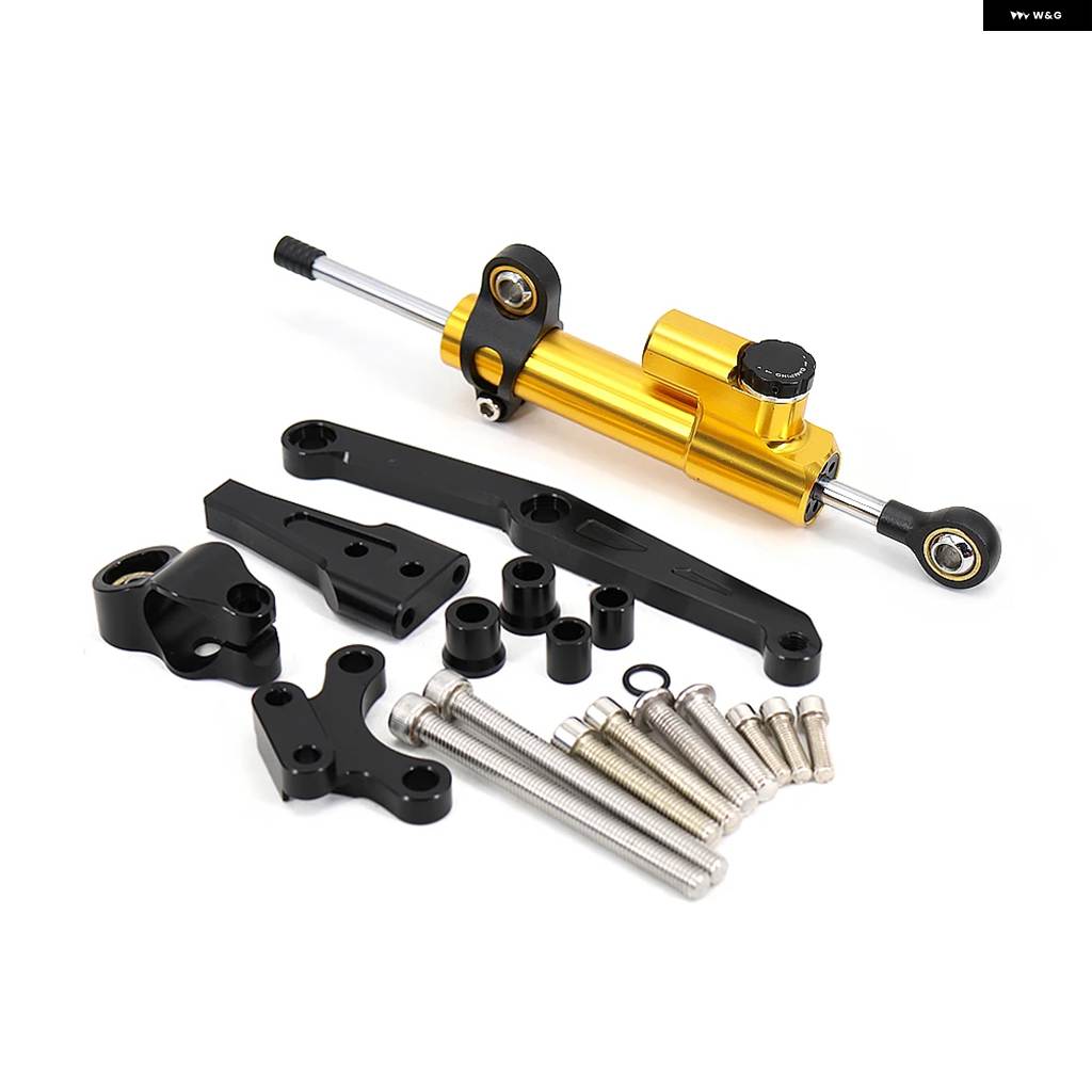 並行輸入品ホンダ CB650R CB650R 2018-2021年モデル - 24モデル オートバイ ステアリングスタビライザー ダンパー 取り付け ブラケット キットの画像