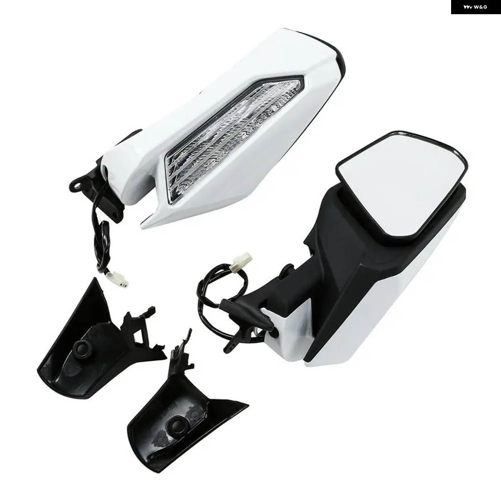 並行輸入品 バイク ミラー LED ウィンカー ホンダ ゴールドウィング GL1800 2018-2025 2020 2019 リアビュー_1