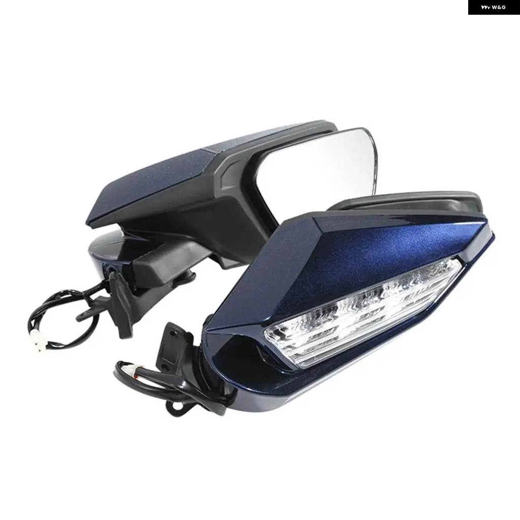 並行輸入品 バイク ミラー LED ウィンカー ホンダ ゴールドウィング GL1800 2018-2025 2020 2019 リアビュー_2
