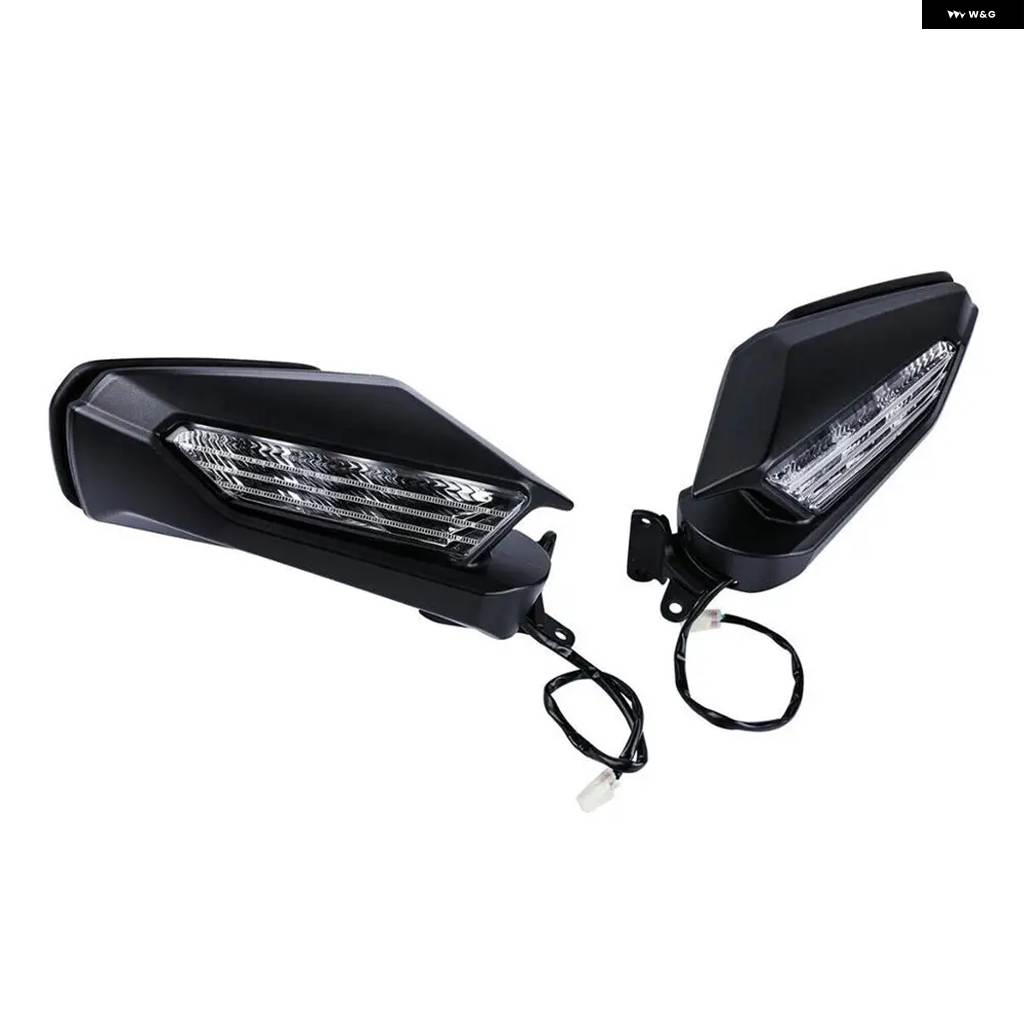 並行輸入品 バイク ミラー LED ウィンカー ホンダ ゴールドウィング GL1800 2018-2025 2020 2019 リアビュー_3