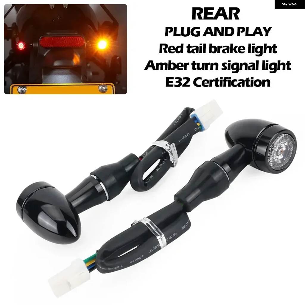 並行輸入品 CFMOTO CLC 450 LED ウインカーランプ 一体型テールブレーキランプ DRLライト E32 EMARK 450CLC 2023 2024 リアウインカー_2