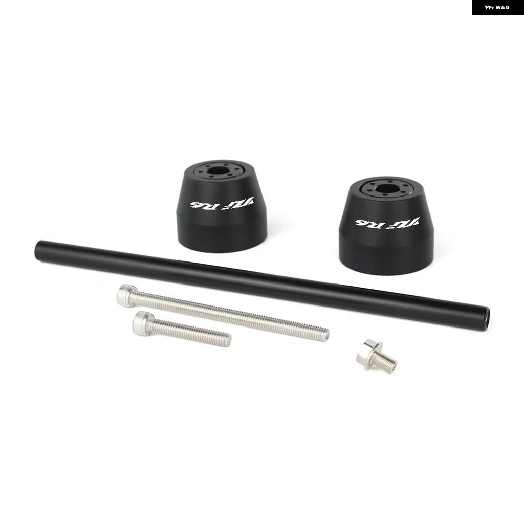 並行輸入品 ヤマハ YZF-R1 YZF-R6 FJR1300A / FJR1300AE / FJR1300ES FZ1 オートバイ フロントホイール フォーク スライダー キャップ クラの画像