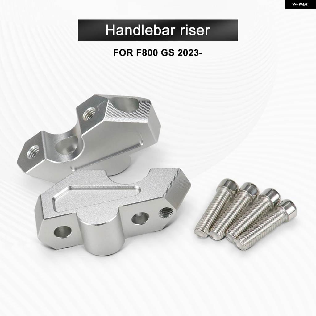 ブランド登録なし - 並行輸入品 BMW F800GS 2023 - 2025 自動二輪車 手持ち部分赤ちょうちん ライザー 手持ち部分赤ちょうちん マウント クランプ 伸張 アダプタ