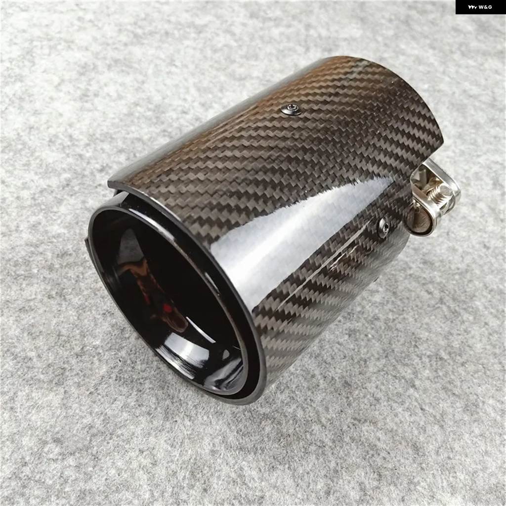 並行輸入品 1個 ///M PERMANCE ブラックカーボン排気 システム パイプ BMW F90 M5 F87 M2 M2C F80 M3 F82 M4 F20 F22 F3X ノズルテールの画像