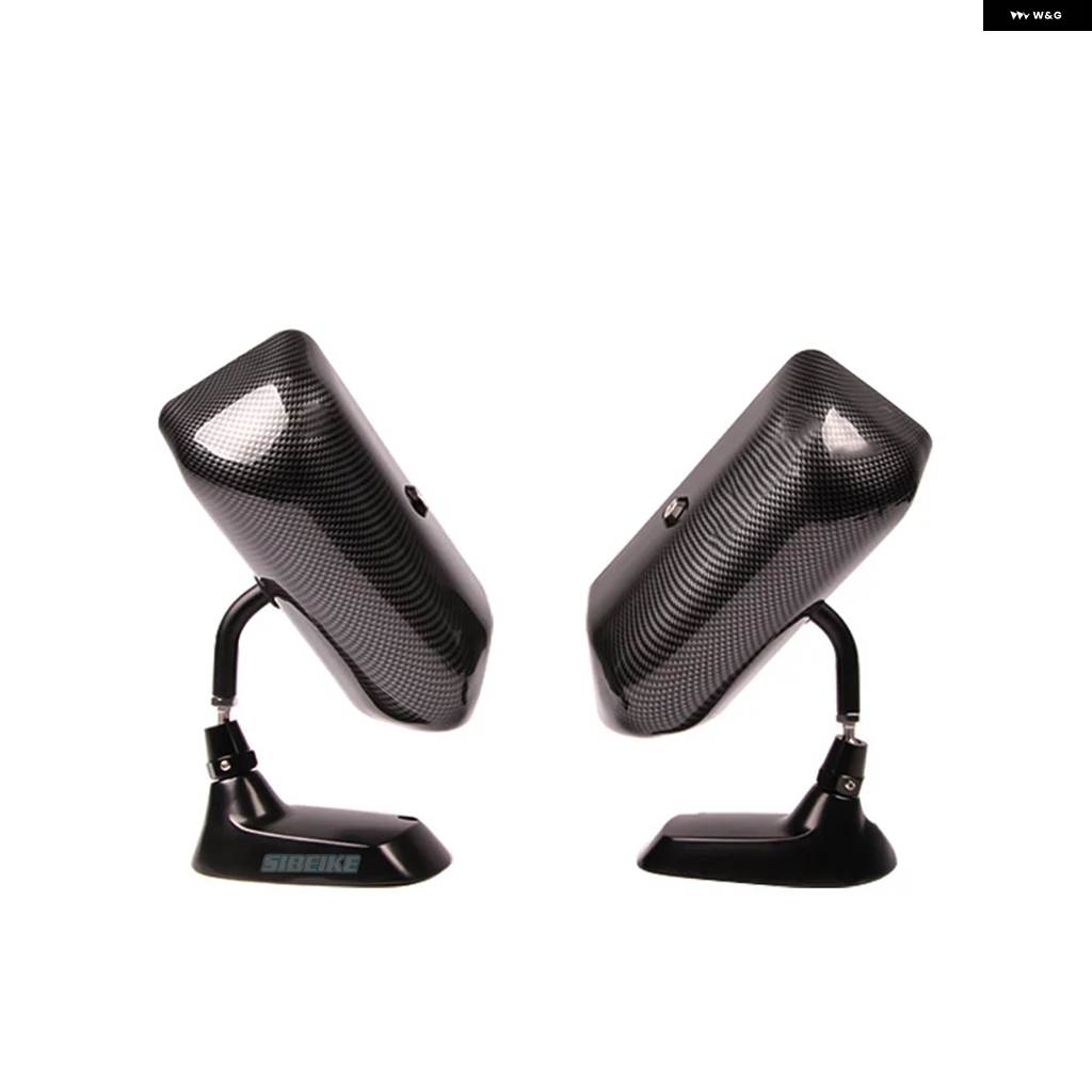 並行輸入品 クラフトスクエアF1 スタイル カーバックミラー カーボンカーサイドミラー カー1ペア_1