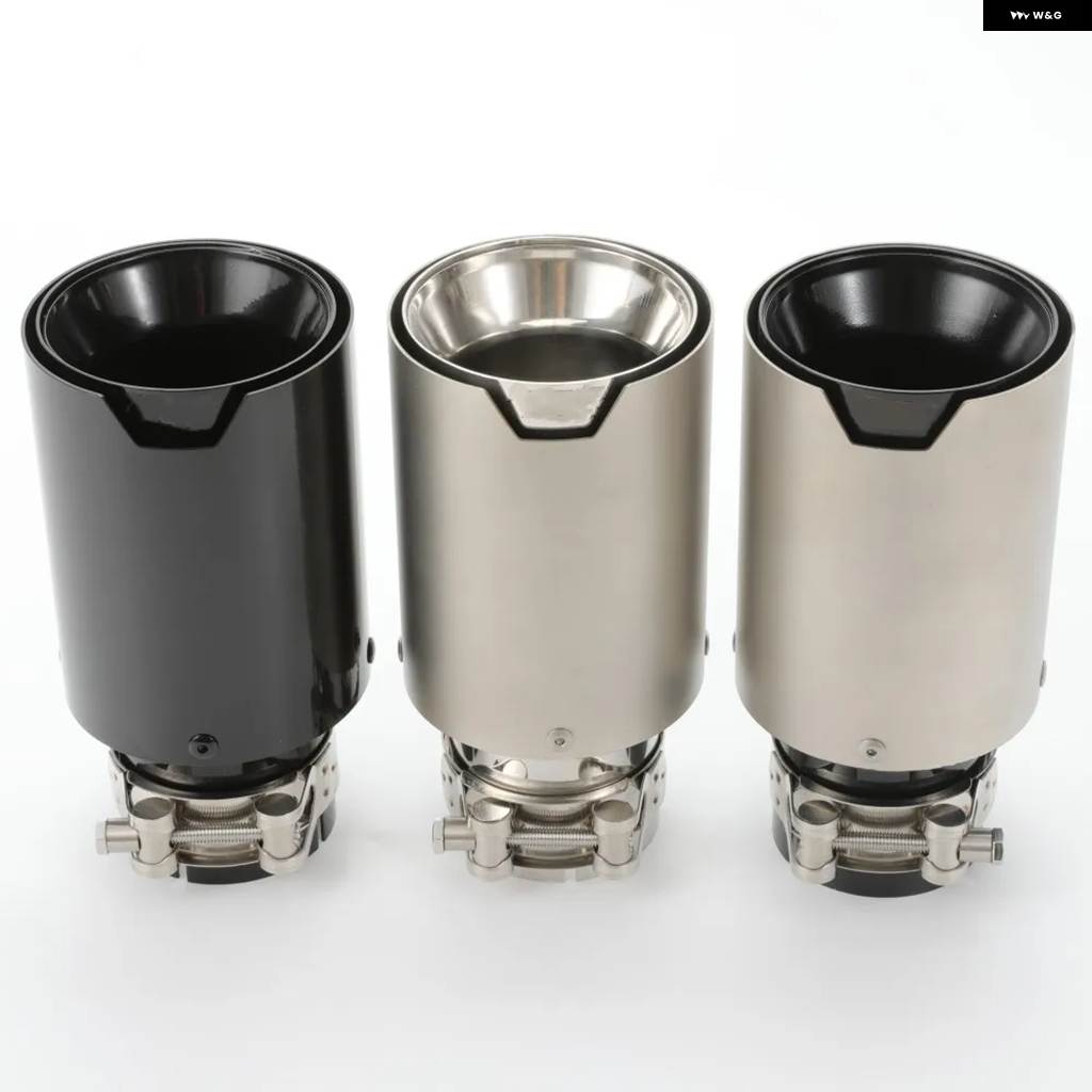 並行輸入品 1個 エキゾーストチップ パフォーマンスマフラー パイプ BMW M2 F87 M3 F80 M4 F82 F83 M5 F10 M6 F12 F13 カスタム パーツの画像