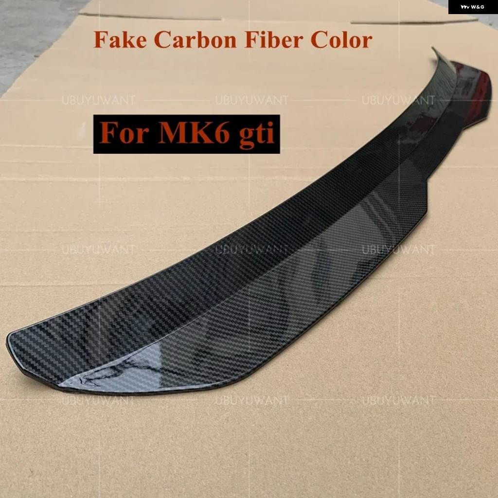 並行輸入品 ゴルフ 6 リアウィング フォルクスワーゲン ゴルフ 6 GTI R ABS ルーフスポイラーウィング ゴルフ 6 GTI GTD MK6 カの画像