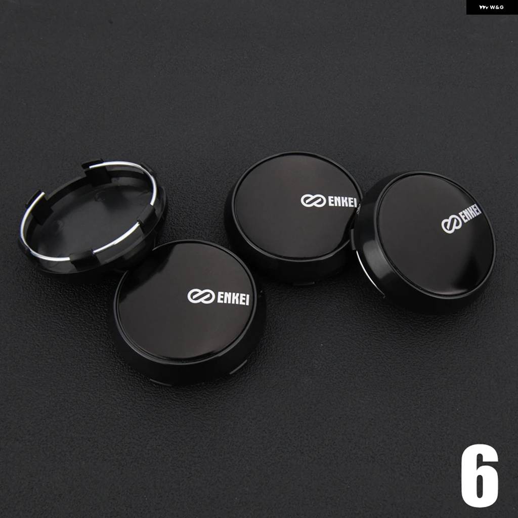 並行輸入品 4個 スポーツリムキャップ 64MM クリップ ENKEI ホイール 