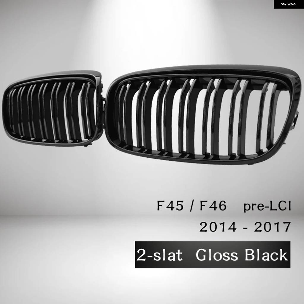 Amazon | フロントグリルメッシュ F45 ブラック交換用 BMW 2シリーズ 5