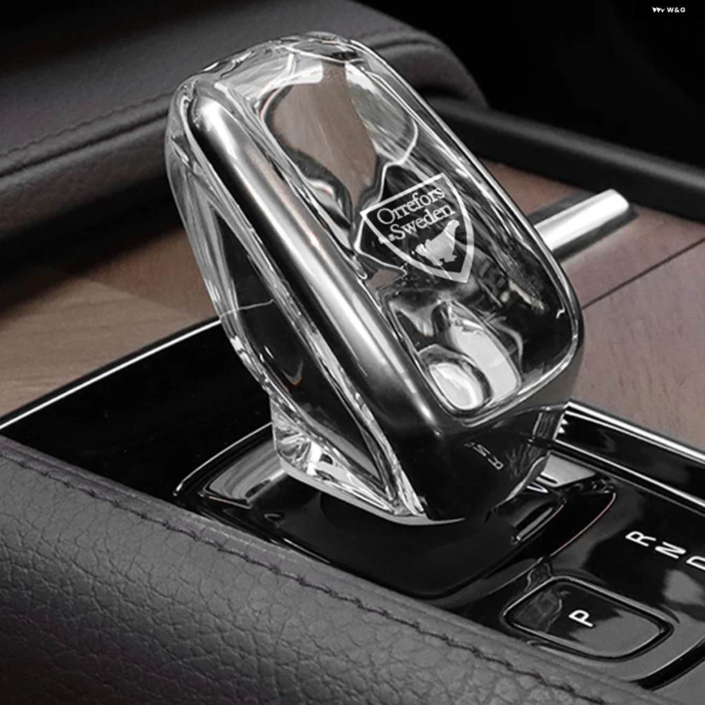並行輸入品 クリスタル カー ギア シフト ノブ ハンドル ボルボ XC60 S60 XC90 S90 2021 - 24 2018 電子ブレーキ カスタム パーの画像