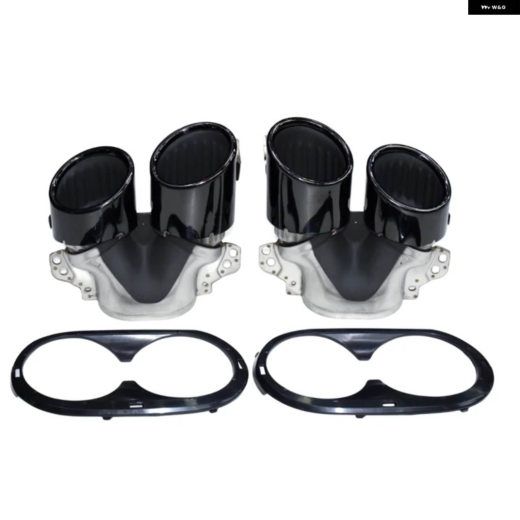 並行輸入品 メルセデス A35 CLA35 GLA35 GLB35 マフラーカスタム A45 CLA45 GLA45 AMG クアッドテールパイプチップマフラー カス_3