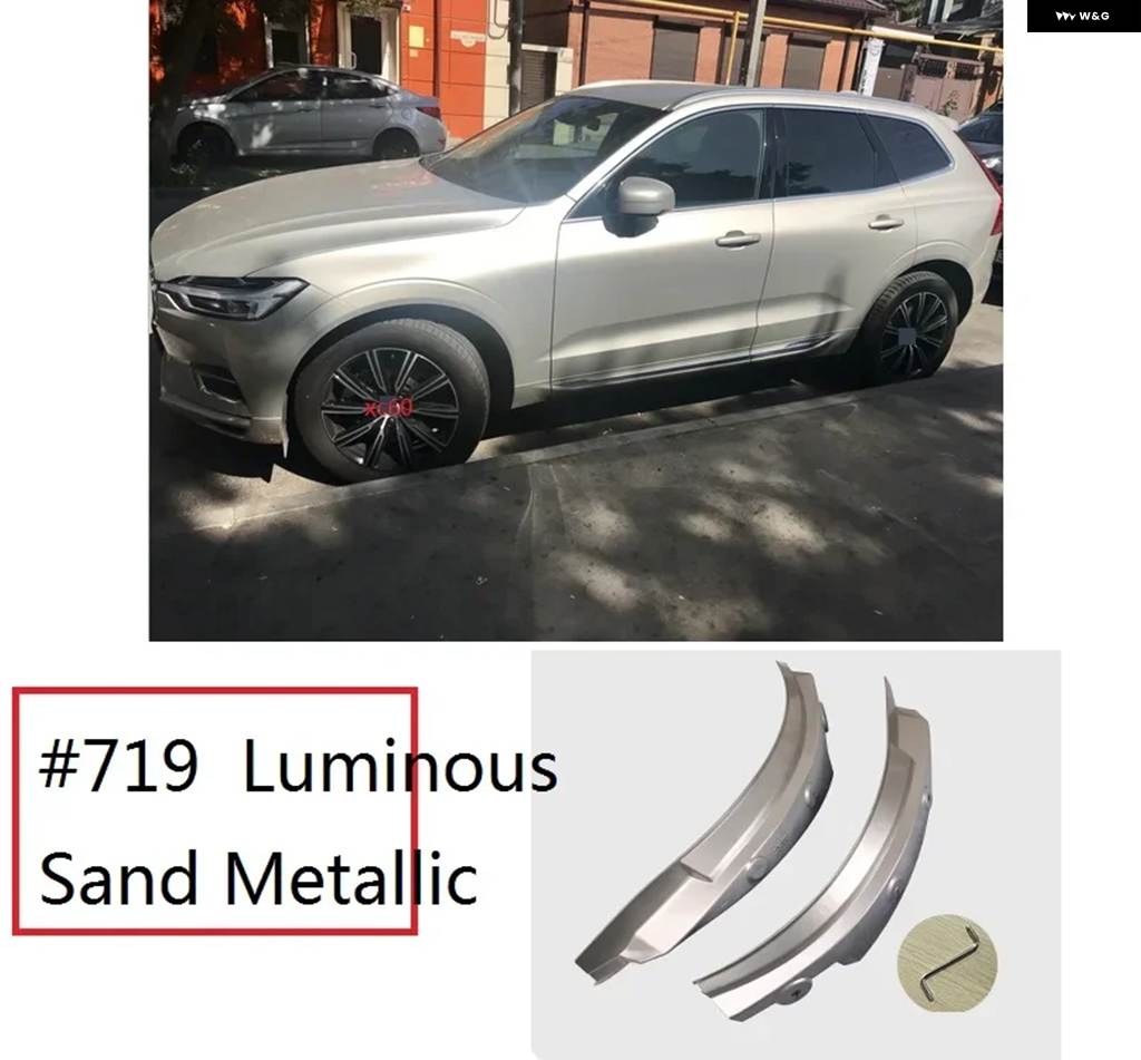 並行輸入品 2024 ボルボ XC60 マッドフラップ ブルー 2018 2019 2020-2025 スペシャル リアドア リアホイールフェンダー カスタ_7