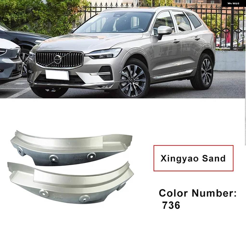並行輸入品 2024 ボルボ XC60 マッドフラップ ブルー 2018 2019 2020-2025 スペシャル リアドア リアホイールフェンダー カスタ_13