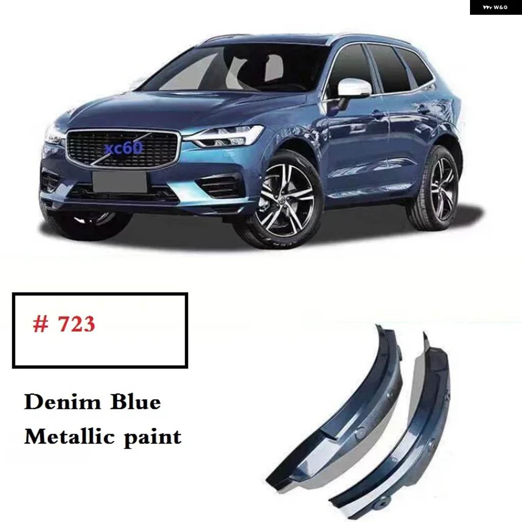 並行輸入品 2024 ボルボ XC60 マッドフラップ ブルー 2018 2019 2020-2025 スペシャル リアドア リアホイールフェンダー カスタ_14