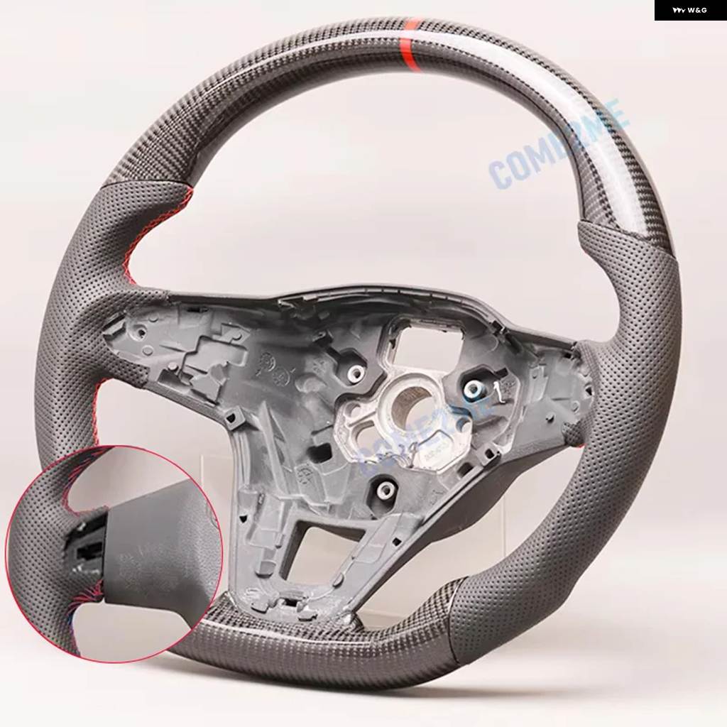 並行輸入品 フォルクスワーゲン VW ゴルフ 8 GTI R ライン MK8 カーボン ステアリングホイールヒーター機能なし カスタム パーツ_5