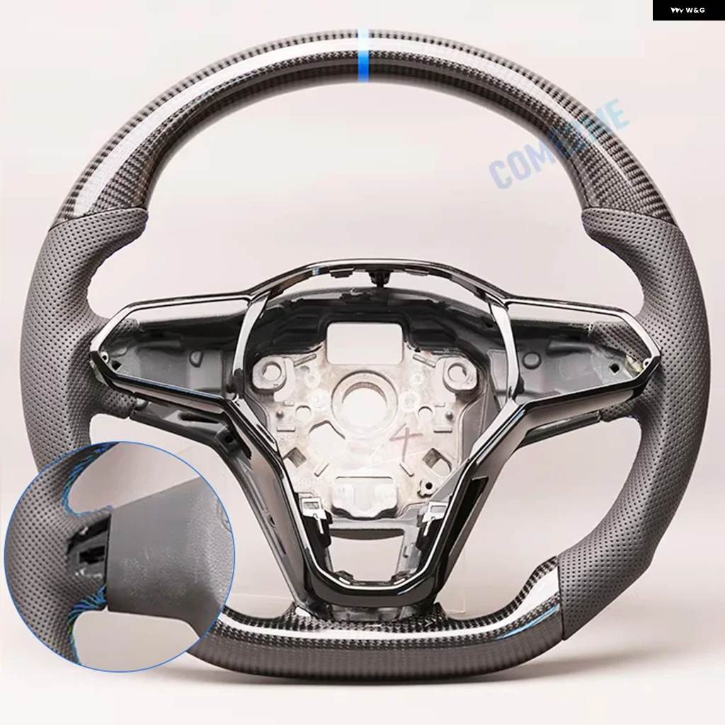 並行輸入品 フォルクスワーゲン VW ゴルフ 8 GTI R ライン MK8 カーボン ステアリングホイールヒーター機能なし カスタム パーツ_8