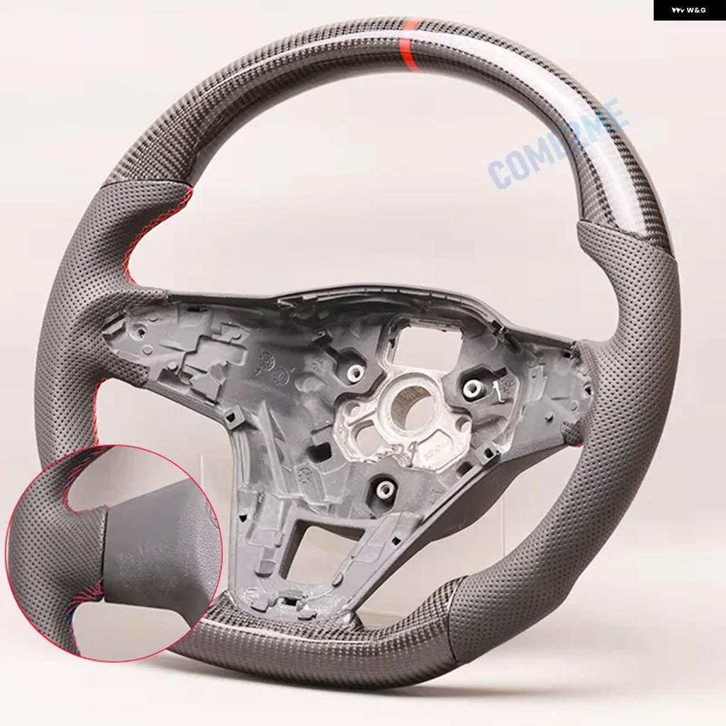 並行輸入品 フォルクスワーゲン VW ゴルフ 8 GTI R ライン MK8 カーボン ステアリングホイールヒーター機能なし カスタム パーツ_4