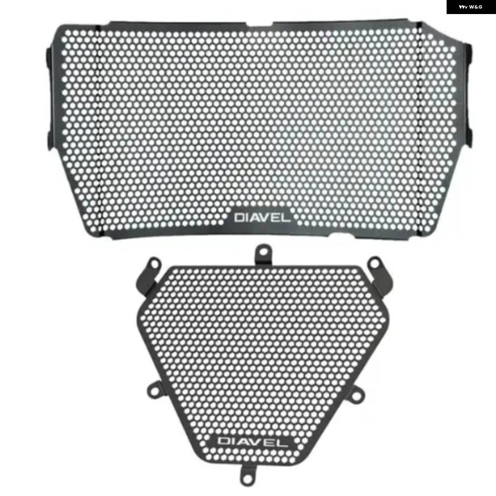 並行輸入品 ドゥカティ DIAVEL 1260 1260S 2019 - 25 ラジエーター グリル ガードカバー オイルクーラー ガード エンジン ガードの画像