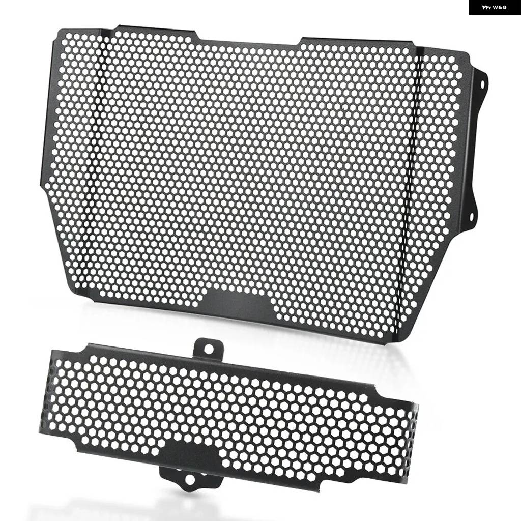 並行輸入品 スピードトリプル 1050 S 1050RS 2016 - 20 バイク ラジエーター タンク グリル オイルクーラー ガード プロテクションカバーの画像