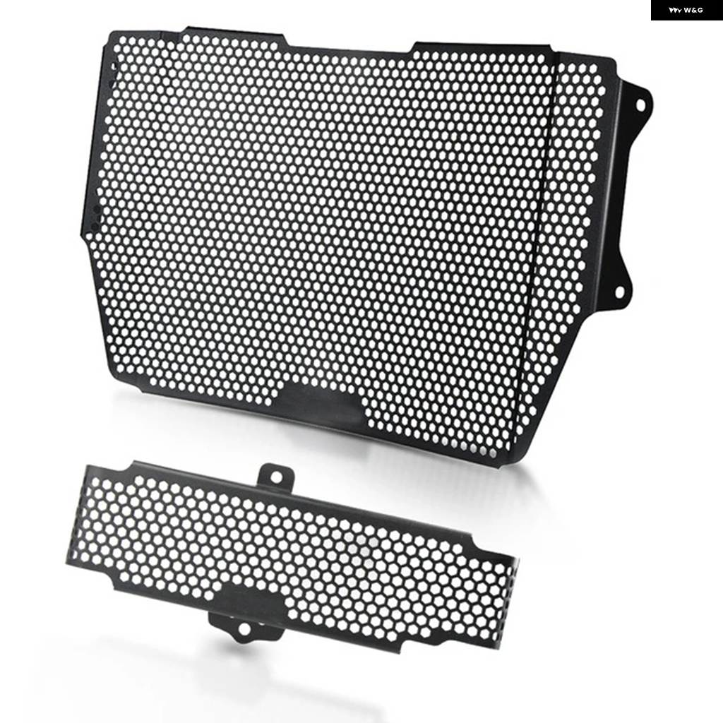 並行輸入品 スピードトリプル 1050 S 1050RS 2016 - 20 バイク ラジエーター タンク グリル オイルクーラー ガード プロテクションカバーの画像