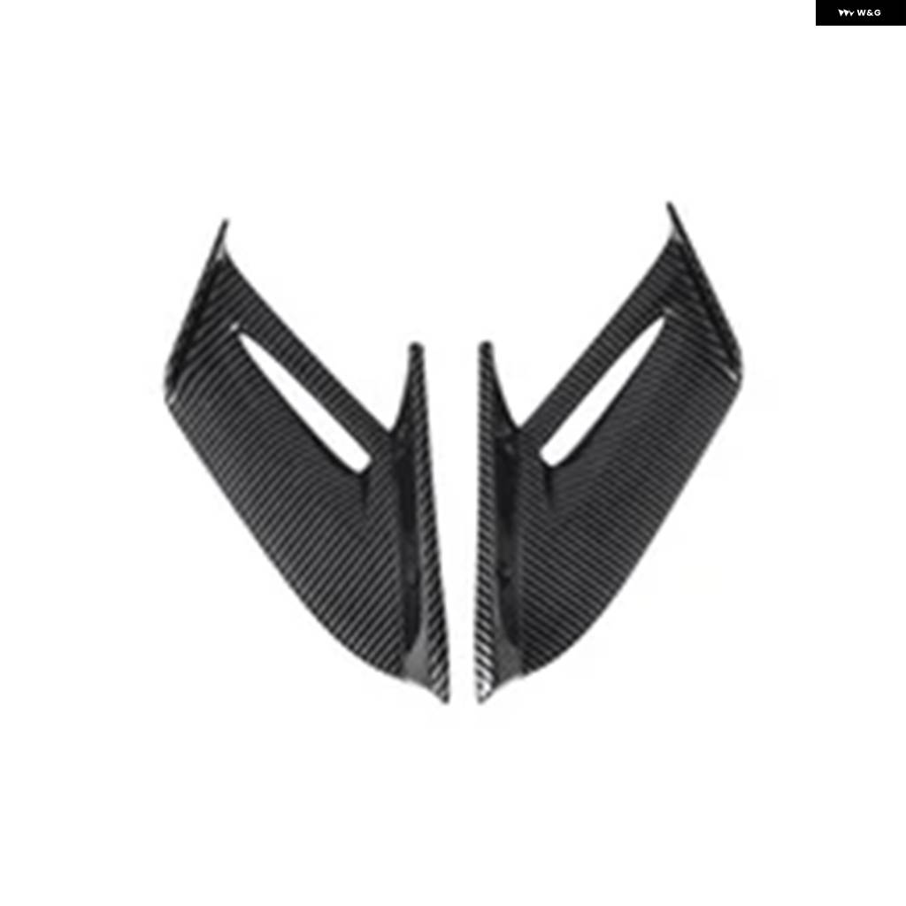 並行輸入品 BMW S1000RR 2009-2014用 エアロダイナミックスポイラー 固定ウイング 100%カーボンサイドウイング カバーの画像