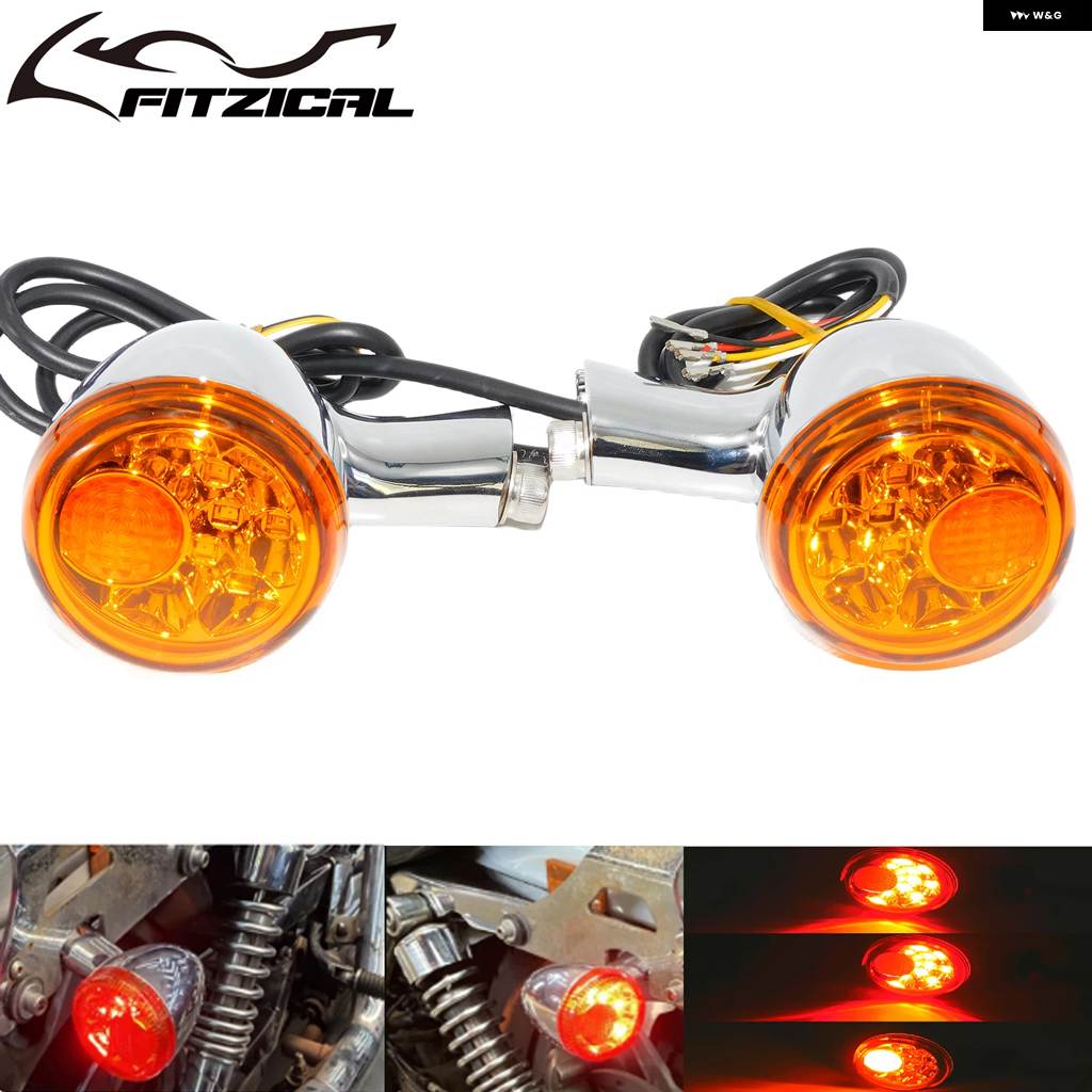 並行輸入品 オートバイ リアウインカー/LED ブレーキライト ハーレー ロードスター スーパーロー XL883 1200 1992-2022 2023の画像