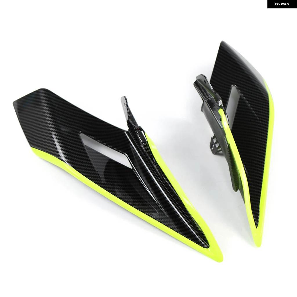 並行輸入品 450SR 450SR 2022-2025 2024 オートバイ 部品 フロントサイドダウンフォース スポイラー 固定 ウィングレット フェアリング ウィング 450Sの画像