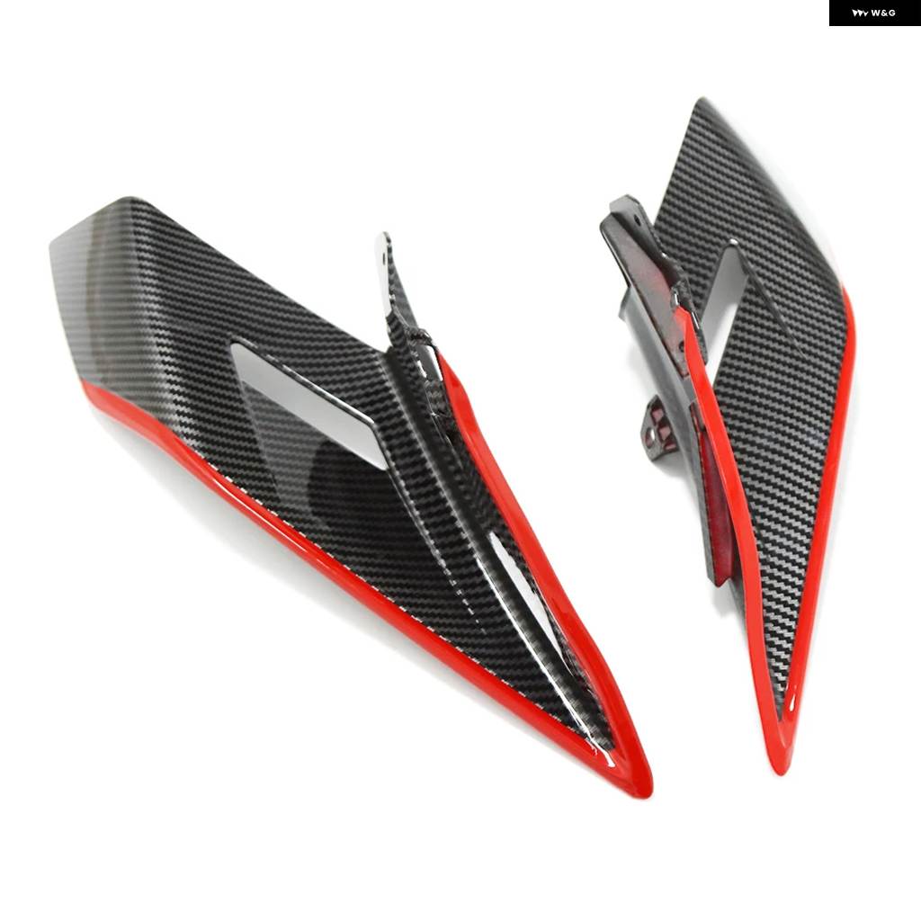 並行輸入品 450SR 450SR 2022-2025 2024 オートバイ 部品 フロントサイドダウンフォース スポイラー 固定 ウィングレット フェアリング ウィング 450Sの画像