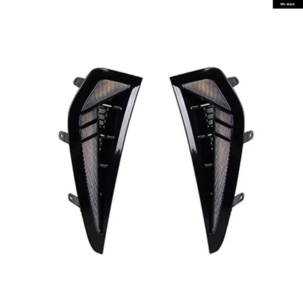 並行輸入品 フロントサイドマーカーウィンカーLEDライト ダッジ ラム1500 TRX 2021-2024 フェンダーフード ボンネット デイタイ_1