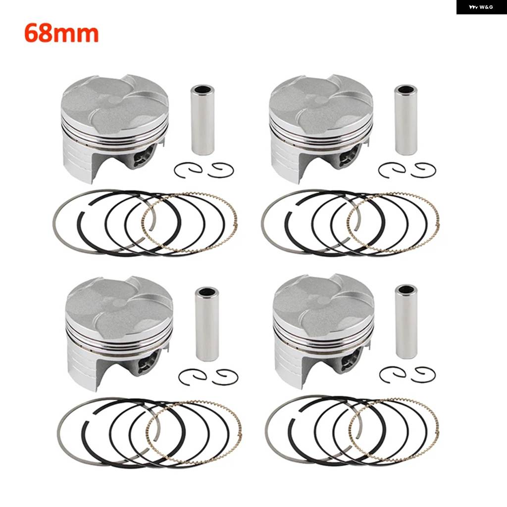 並行輸入品 1/4セット オートバイ エンジン ピストン リング キット ボア STD +50 +100 サイズ 67 67.50 68MM ホンダ CBR600 F5_6
