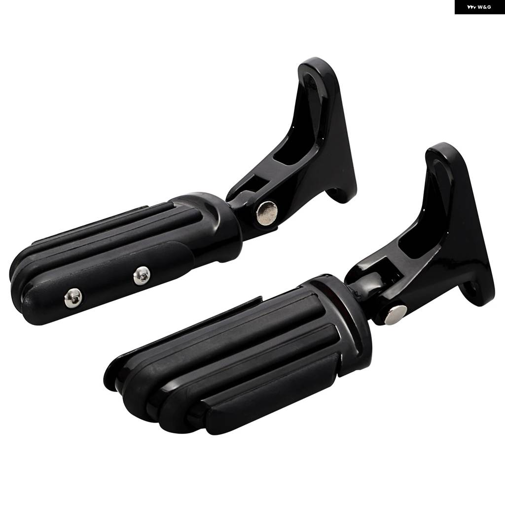 並行輸入品 パッセンジャー用リア フットペグ / フットレスト 折りたたみ 式 ハーレー ツーリング ロードキング CVO ストリート ウルトラ エレクトラ_3