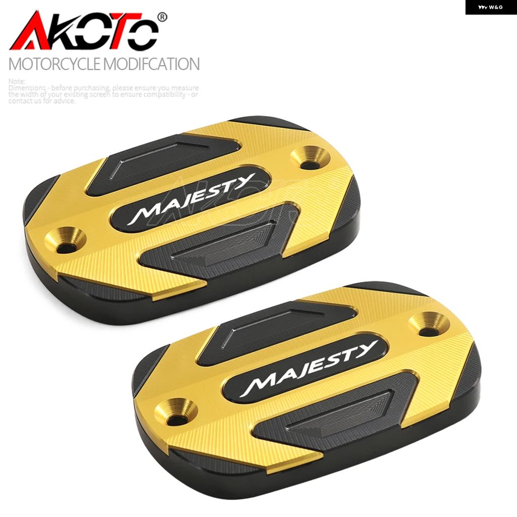 ブランド登録なし - 並行輸入品 MAJESTY YP400 GRAND MAJESTY 400 2005-2012 向こう正面 ブレーキフルード リザーバー 貯蔵タンク取りまかなう オイルフィラー 鳥打ち帽 MAJESTY400