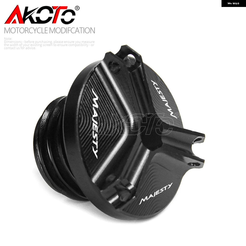 ブランド登録なし - 並行輸入品 MAJESTY YP400 GRAND MAJESTY 400 2005-2012 向こう正面 ブレーキフルード リザーバー 貯蔵タンク取りまかなう オイルフィラー 鳥打ち帽 MAJESTY400
