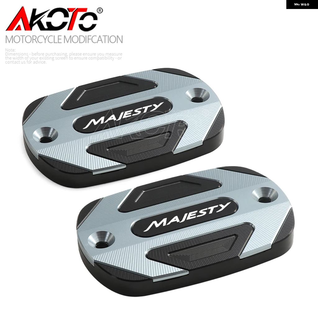 ブランド登録なし - 並行輸入品 MAJESTY YP400 GRAND MAJESTY 400 2005-2012 向こう正面 ブレーキフルード リザーバー 貯蔵タンク取りまかなう オイルフィラー 鳥打ち帽 MAJESTY400