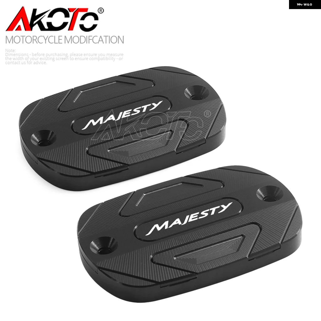 ブランド登録なし - 並行輸入品 MAJESTY YP400 GRAND MAJESTY 400 2005-2012 向こう正面 ブレーキフルード リザーバー 貯蔵タンク取りまかなう オイルフィラー 鳥打ち帽 MAJESTY400