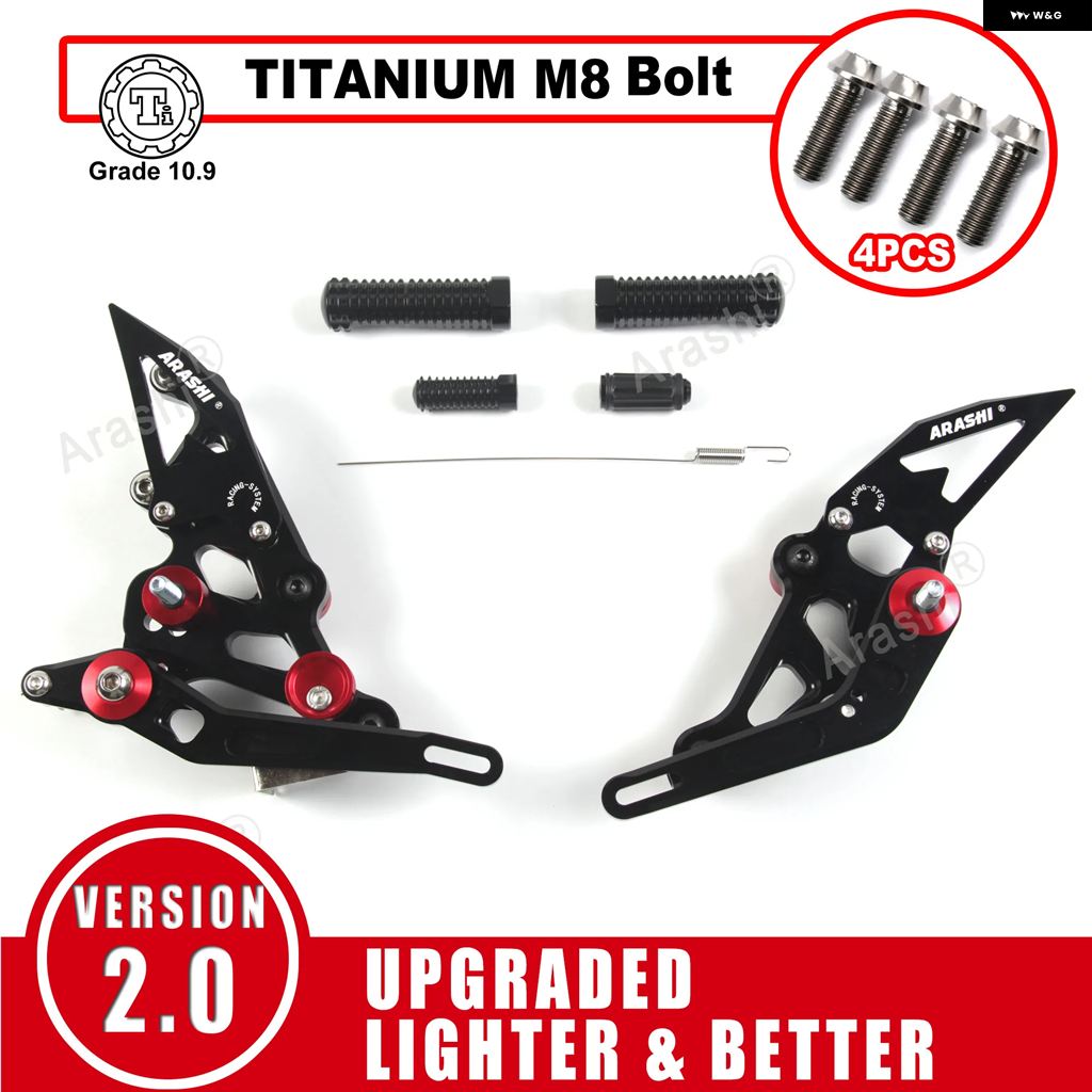 ブランド登録なし - 並行輸入品 フットレスト フットペグ ペダル ヤマハ MT07 FZ07 2014 - 16 2018 - 21 2022 馬乗り 後押し仕かける
