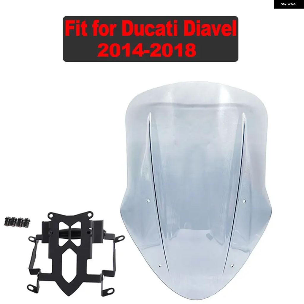 ブランド登録なし - 並行輸入品 2021 自動二輪車 陳列箱遮蔽物/ 陳列箱映写幕 / 鉤括弧 ドゥカティ DIAVEL 2014-2020