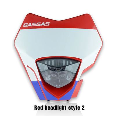 ハスクバーナ EC MC 汎用 ライト LED ヘッドライト ヘッドランプ スーパーモト フェアリング GASGAGS バイク用品 バイクパーツ｜calore｜02
