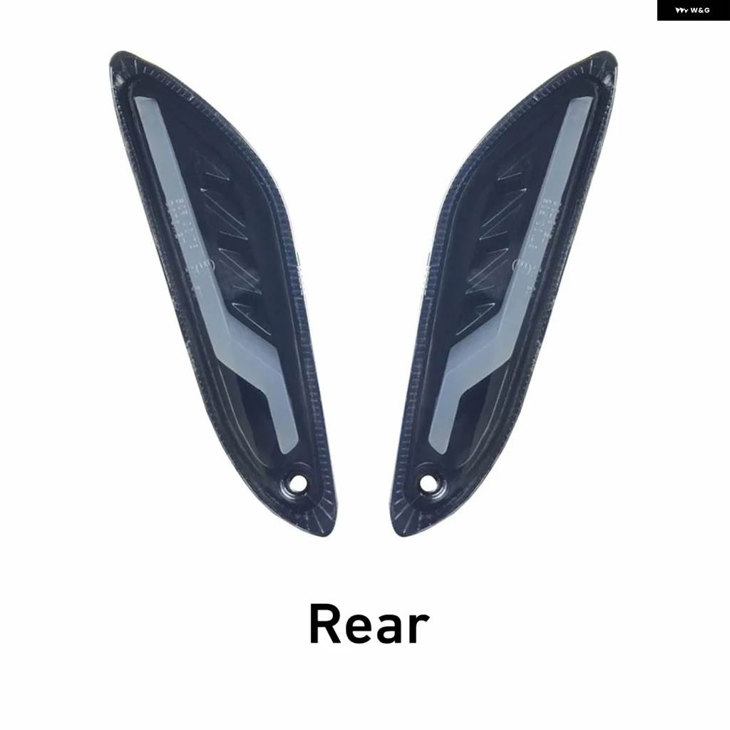 並行輸入品 バイク LED ウィンカーライト フラッシャー インジケーター DRL 赤+黄 リアブレーキ ストップランプ ベスパ スプリンの画像